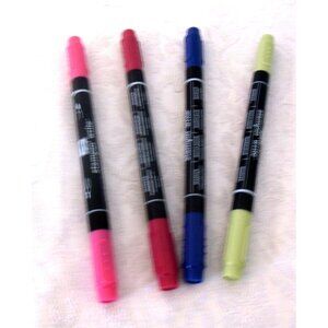 Stampin up Stampin write markers LOT OF 4--MELON, RASPBERRY, CONCORD, PEAR